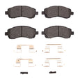 R1 Concepts Front Ceramic Pads & Hardware Kit - 1997-2001 Subaru Impreza