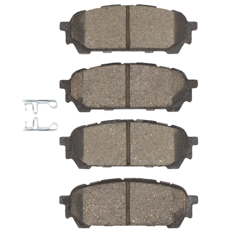 R1 Concepts Rear Ceramic Brake Pads - 2003-2008 Subaru Impreza