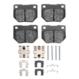 R1 Concepts Rear Semi Met Pads & Hardware Kit - 2006-2007 Subaru Impreza