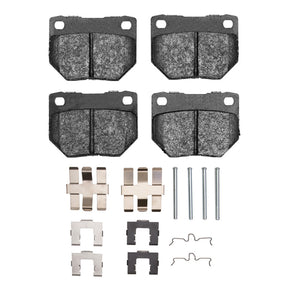 R1 Concepts Rear Semi Met Pads & Hardware Kit - 2006-2007 Subaru Impreza