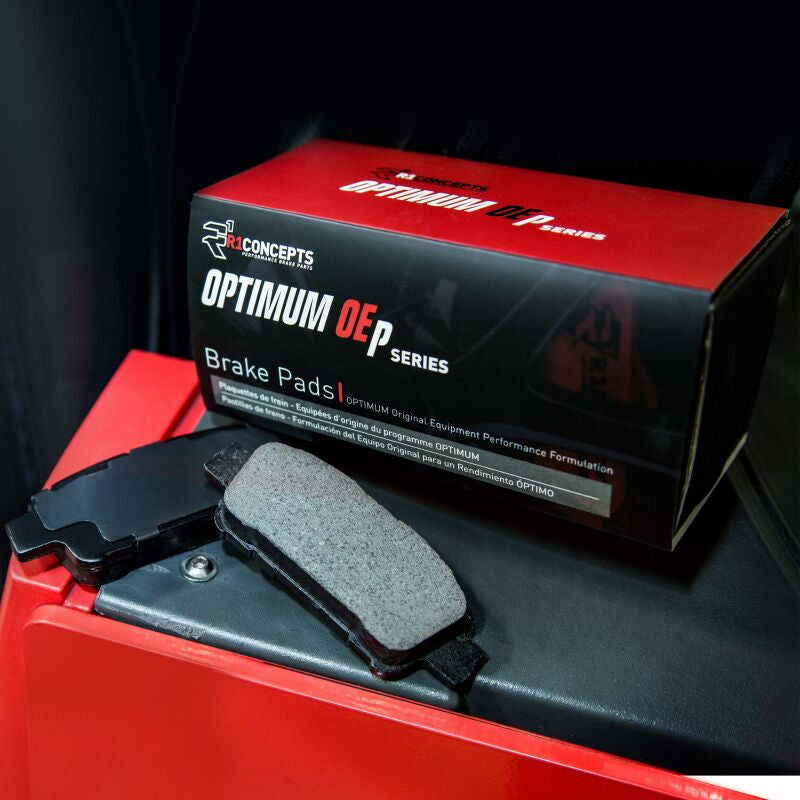 R1 Concepts Front Optimum OE Brake Pads - 2006-2007 Subaru Impreza