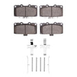 R1 Concepts Front Optimum OE Pads & Hardware Kit - 2006-2007 Subaru Impreza