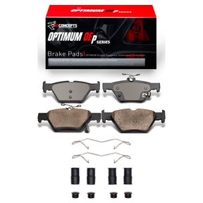 R1 Concepts Rear R1 Optimum OE Pads & Hardware Kit - 2015-2025 Subaru Impreza