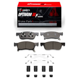 R1 Concepts Front R1 Optimum OE Pads & Hardware Kit - 2019-2025 Subaru Ascent
