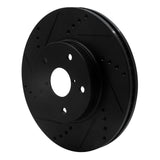 R1 Concepts Front Left Drilled & Slotted Brake Rotor - 2015-2019 Subaru Legacy