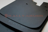Rally Armor RS Basic Black Mud Flap w/ Black Logo - 1993-2001 Subaru Impreza