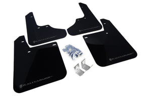 Rally Armor RS Black UR Mud Flap w/ Grey Logo - 1993-2001 Subaru Impreza