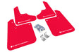 Rally Armor RS Red UR Mud Flap w/ White Logo - 1993-2001 Subaru Impreza