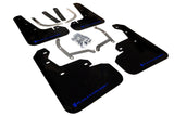 Rally Armor 4D / 5D Black UR Mud Flap w/ Blue Logo - 2017-2023 Subaru Impreza