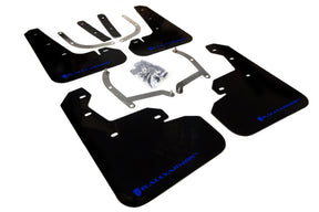 Rally Armor 4D / 5D Black UR Mud Flap w/ Blue Logo - 2017-2023 Subaru Impreza
