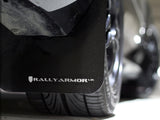 Rally Armor Black UR Mud Flaps - 2008-2010 Subaru WRX