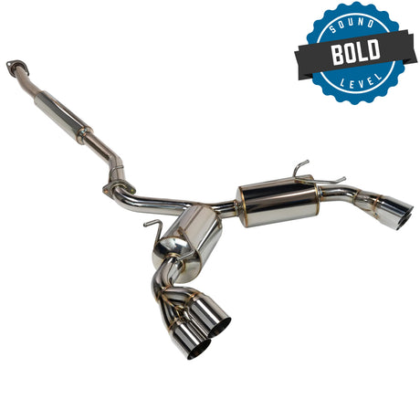 Remark Sports Touring Quad-Exit Cat-Back Exhaust - 2022-2026 Subaru BRZ