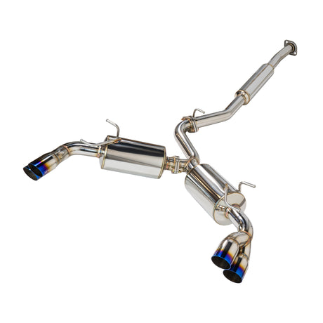 Remark Sports Touring Quad-Exit Cat-Back Exhaust - 2022-2026 Subaru BRZ