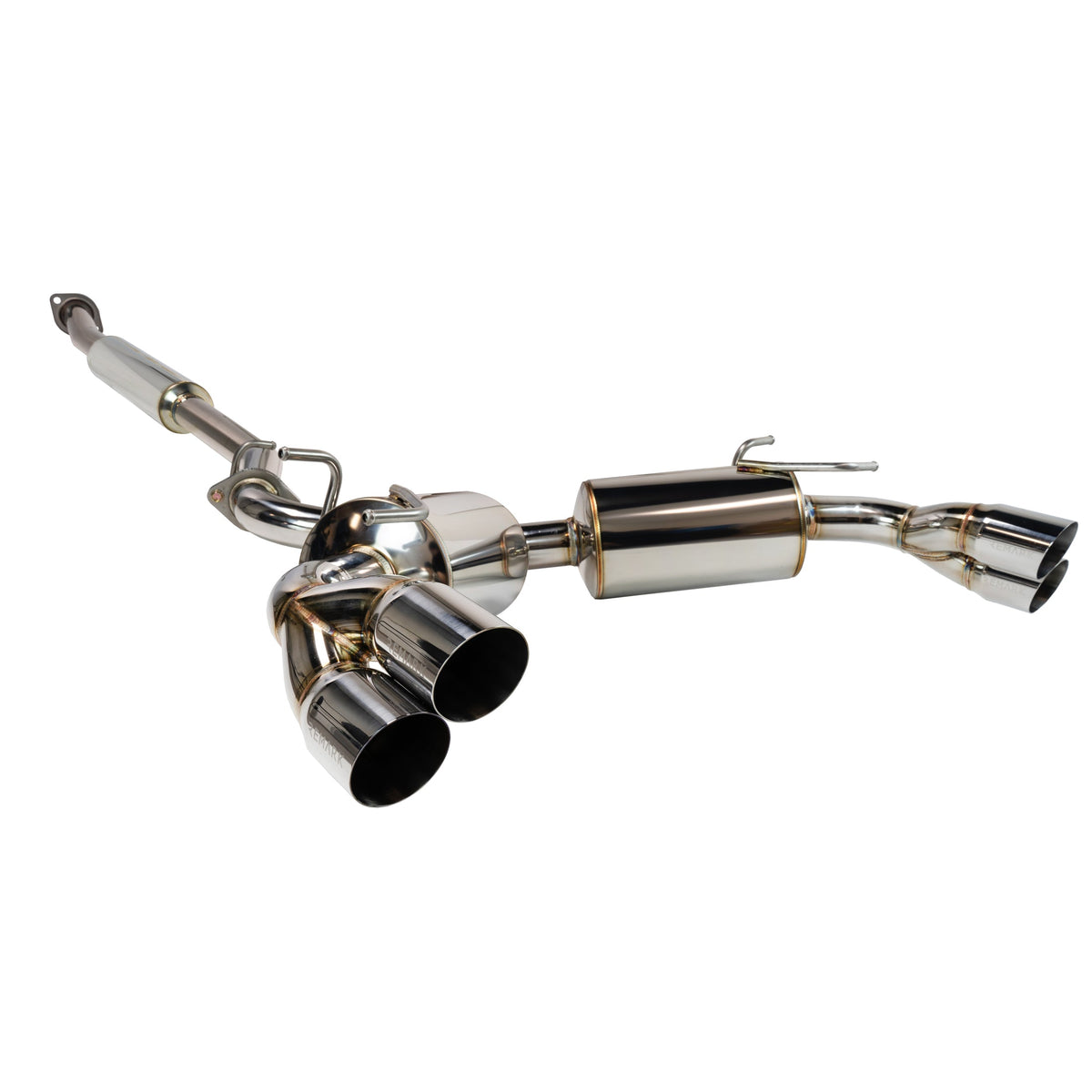 Remark Sports Touring Quad-Exit Cat-Back Exhaust - 2022-2026 Subaru BRZ