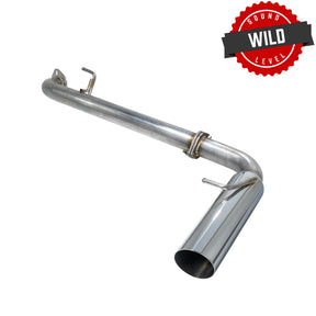 Remark BOSO Edition Single-Exit Axleback Exhaust - 2013-2020 Subaru BRZ