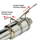 Remark R1-Spec Full Titanium Catback Exhaust (With Resonator) - 2022-2026 Subaru WRX