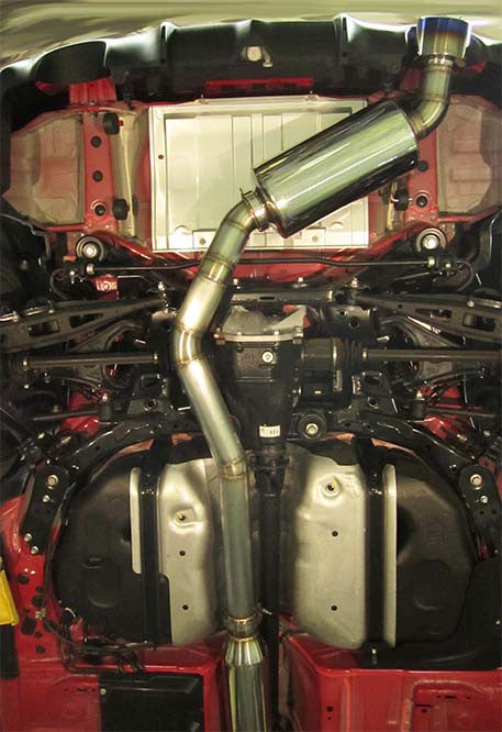 Ultimate Racing Single-Exit Catback Exhaust - 2013-2021 Subaru BRZ - product image 4