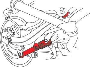 SPC Performance Baja Rear Camber Kit (SINGLE ARM-REQUIRES 2) - 2000-2009 Subaru Outback