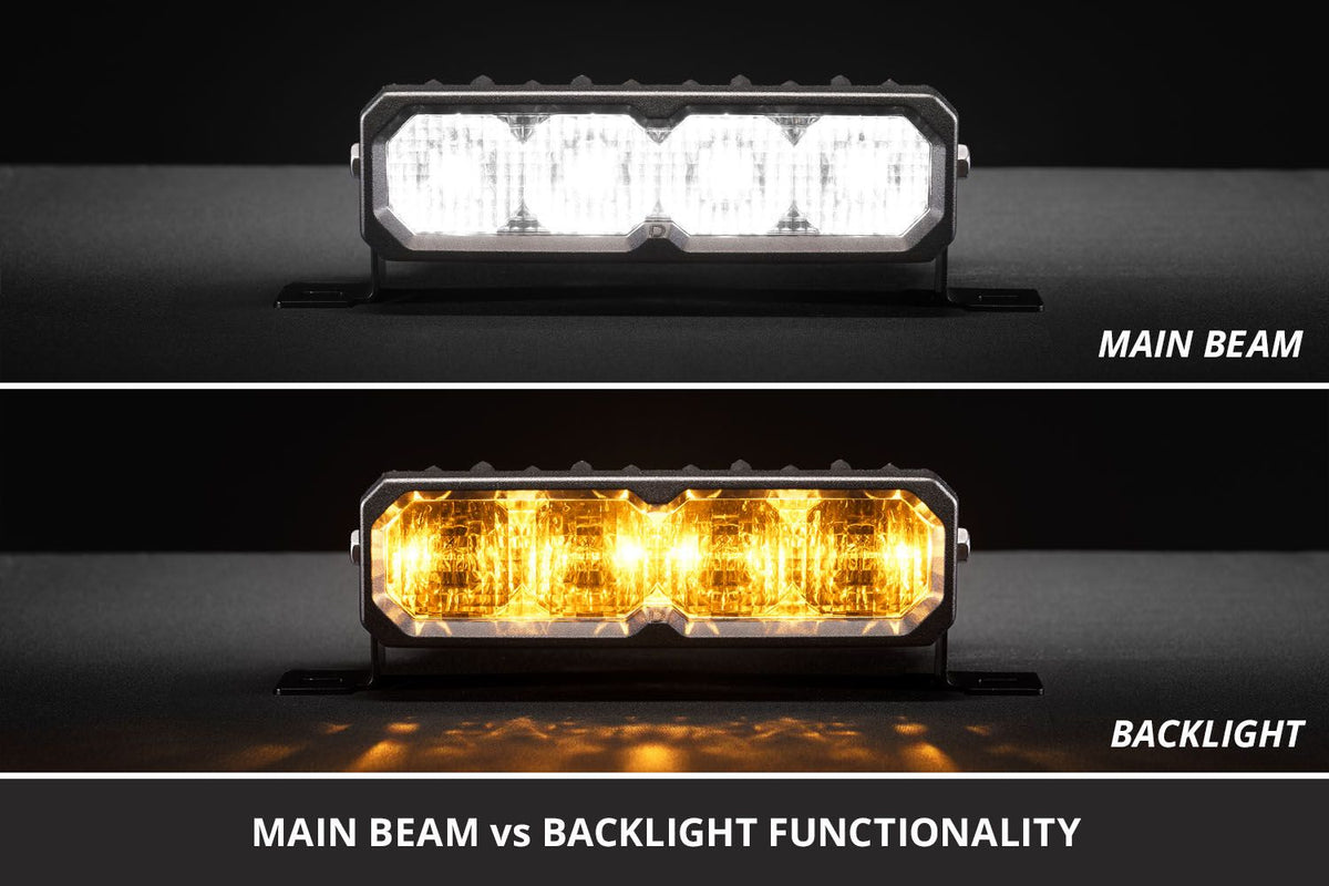 Diode Dynamics SS6 Max LED Kit Yellow Driving 3000K - 2015-2017 Subaru WRX