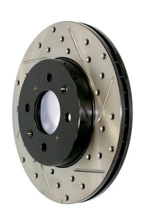 StopTech Slotted & Drilled Right Sport Brake Rotor - 2017 Subaru Outback