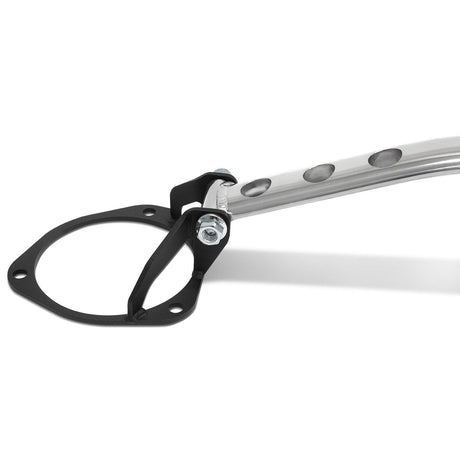 BLOX Racing Rear Strut Tower Bar with Holes - 2015-2021 Subaru WRX