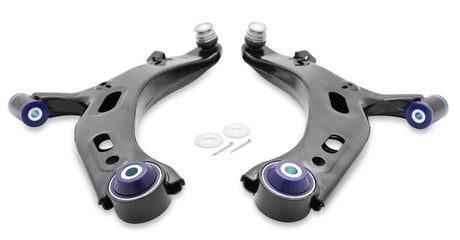 SuperPro Front Lower Control Arm Set w/ Bushings - 2010-2014 Subaru Legacy