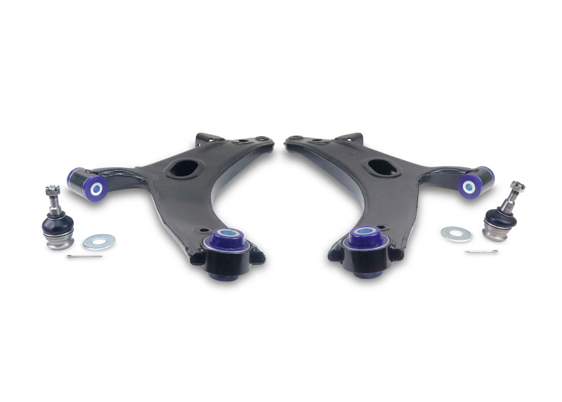 SuperPro Front Lower Control Arm Set w/ Bushings - 2013-2015 Subaru XV Crosstrek