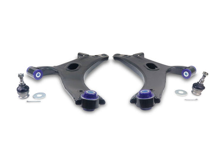 SuperPro Front Lower Control Arm Set w/ Bushings - 2013-2015 Subaru XV Crosstrek