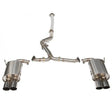 BLOX Racing T304 Stainless Cat-Back Exhaust System - 2015-2018 Subaru WRX / 2015-2018 STI