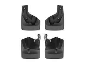 WeatherTech Front & Rear No Drill MudFlaps - Black - 2022-2024 Subaru Forester