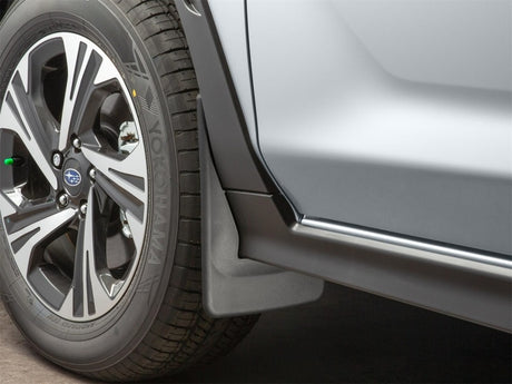 WeatherTech No Drill Front MudFlaps - Black - 2024 Subaru Crosstrek