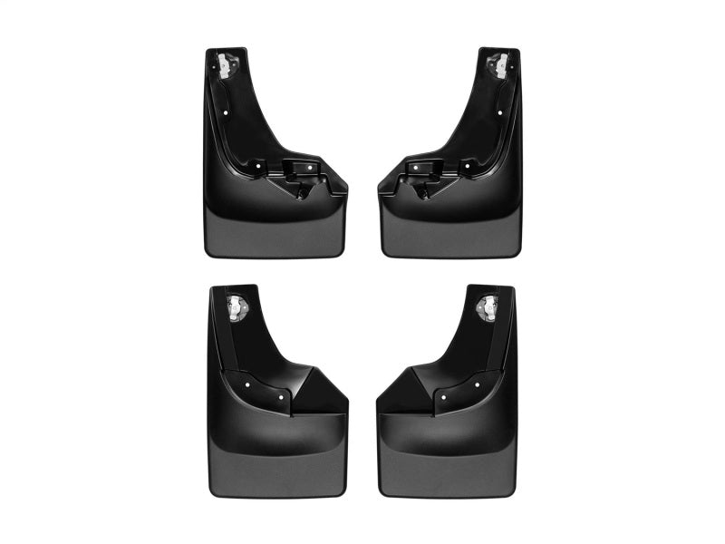 WeatherTech No Drill MudFlaps - Front & Rear - Black - 2026 Subaru Forester Wilderness