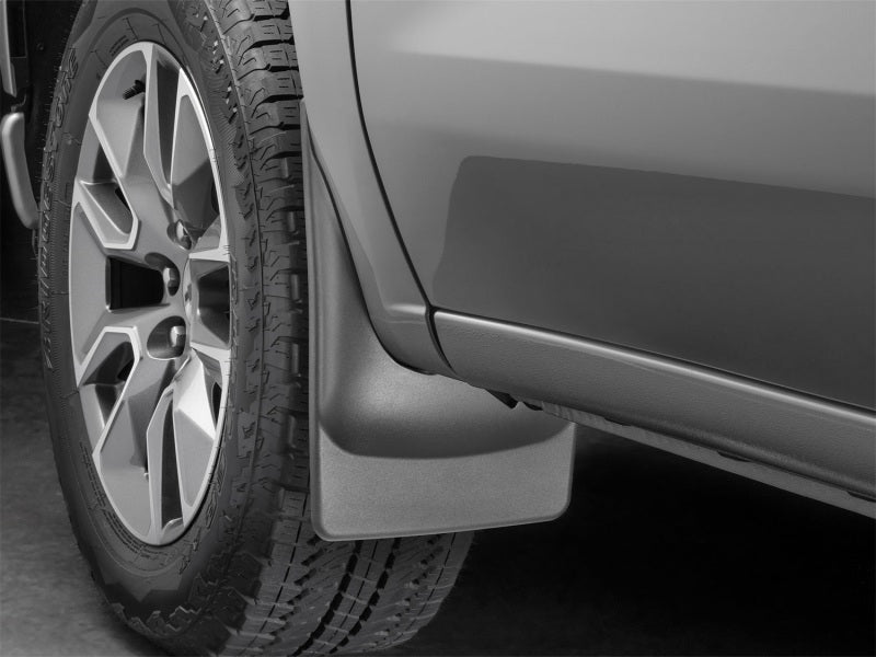 WeatherTech No Drill MudFlaps - Front - Black - 2026 Subaru Forester Wilderness