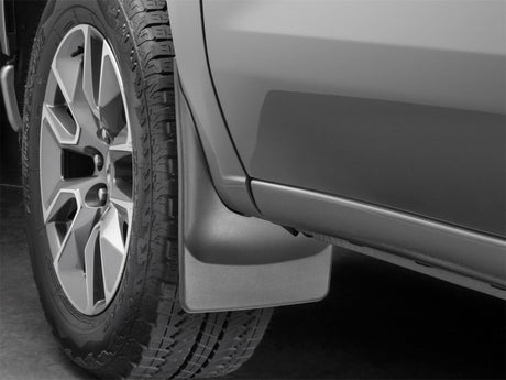 WeatherTech No Drill MudFlaps - Front - Black - 2026 Subaru Forester Wilderness