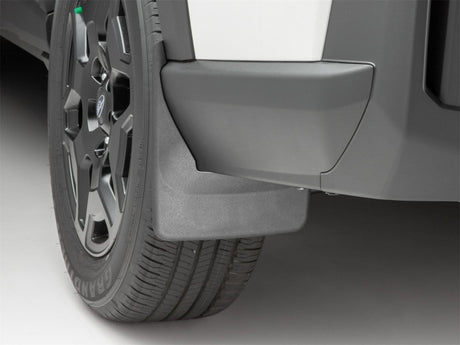 WeatherTech No Drill MudFlaps - Rear - Black - 2026 Subaru Outback
