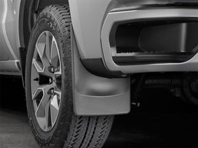 WeatherTech No Drill MudFlaps - Rear - Black - 2026 Subaru Forester Wilderness