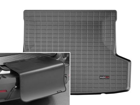 WeatherTech Sedan Cargo Liner w/ Bumper Protector - Black - 2017-2023 Subaru Impreza