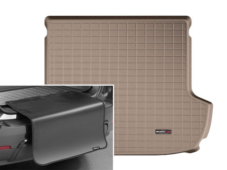 WeatherTech Cargo With Bumper Protector - Tan - 2015-2019 Subaru Outback