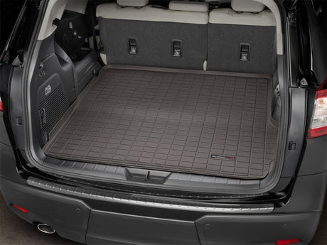 WeatherTech (Trimming Req. For Models w/ Subwoofer) Cargo Liners - Cocoa - 2019-2022 Subaru Ascent