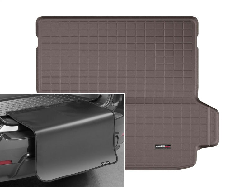 WeatherTech (Trimming Req For Subwoofer) Cargo Liner w/ Bumper Protector - 2019-2022 Subaru Ascent