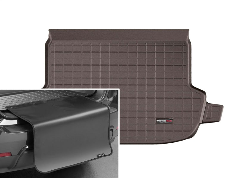 WeatherTech Cargo With Bumper Protector - Cocoa - 2014-2024 Subaru Forester
