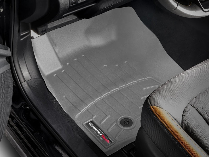 WeatherTech 1st Row Front FloorLiner - Grey - 2026 Subaru Crosstrek Hybrid