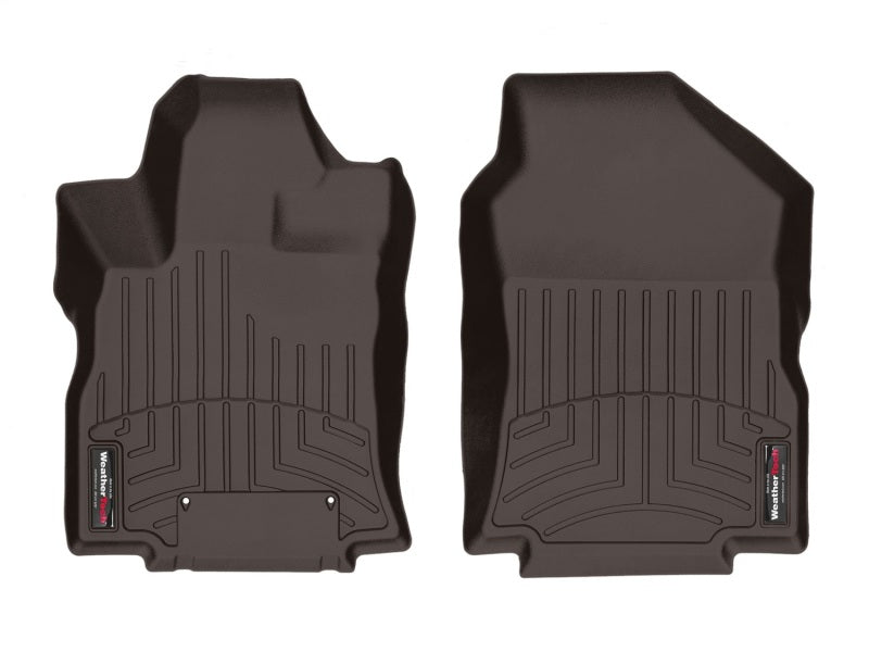 WeatherTech Front FloorLiners - Cocoa - 2019-2022 Subaru Ascent
