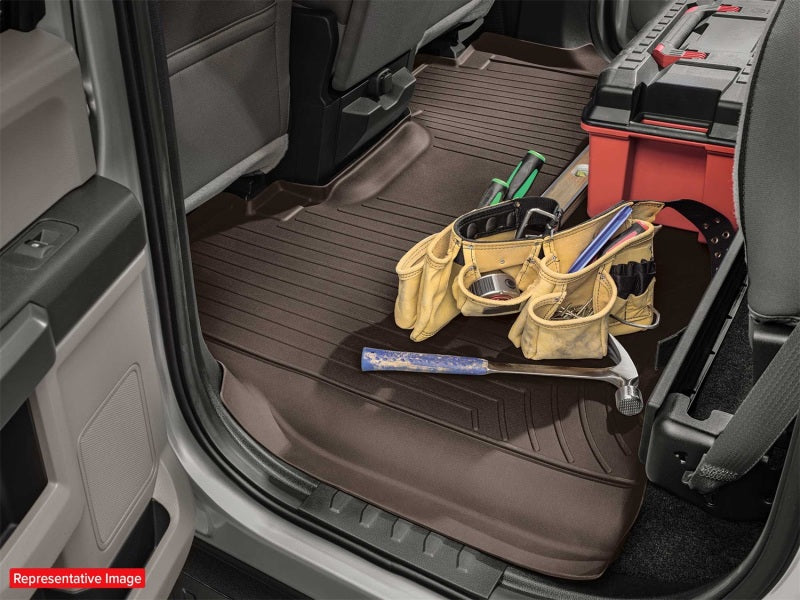 WeatherTech Front FloorLiners - Cocoa - 2019-2022 Subaru Ascent