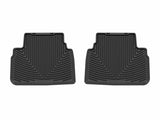 WeatherTech Hatchback 2nd Row Rear All-Weather Floor Mats - 2017-2023 Subaru Impreza