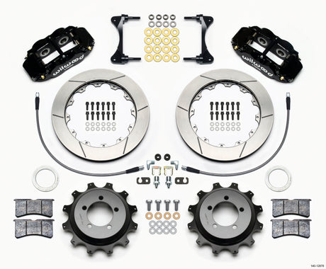 Wilwood Narrow Superlite 4R Rear Kit 12.88in - 1999-2007 Subaru Impreza