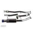 TurboXS Catted Turboback Exhaust with Titanium Tip - 2002-2007 Subaru WRX / STI