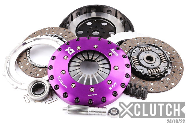 XClutch Stage 4 - Twin Disc Sprung Organic Clutch Kit - 2013-2020 Subaru BRZ