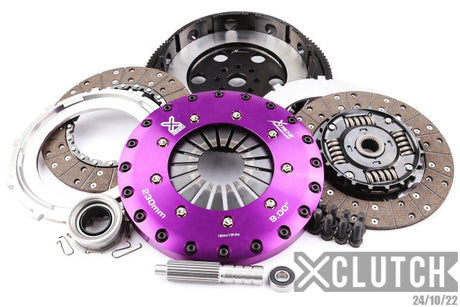XClutch Stage 4 - Twin Disc Sprung Organic Clutch Kit - 2013-2020 Subaru BRZ