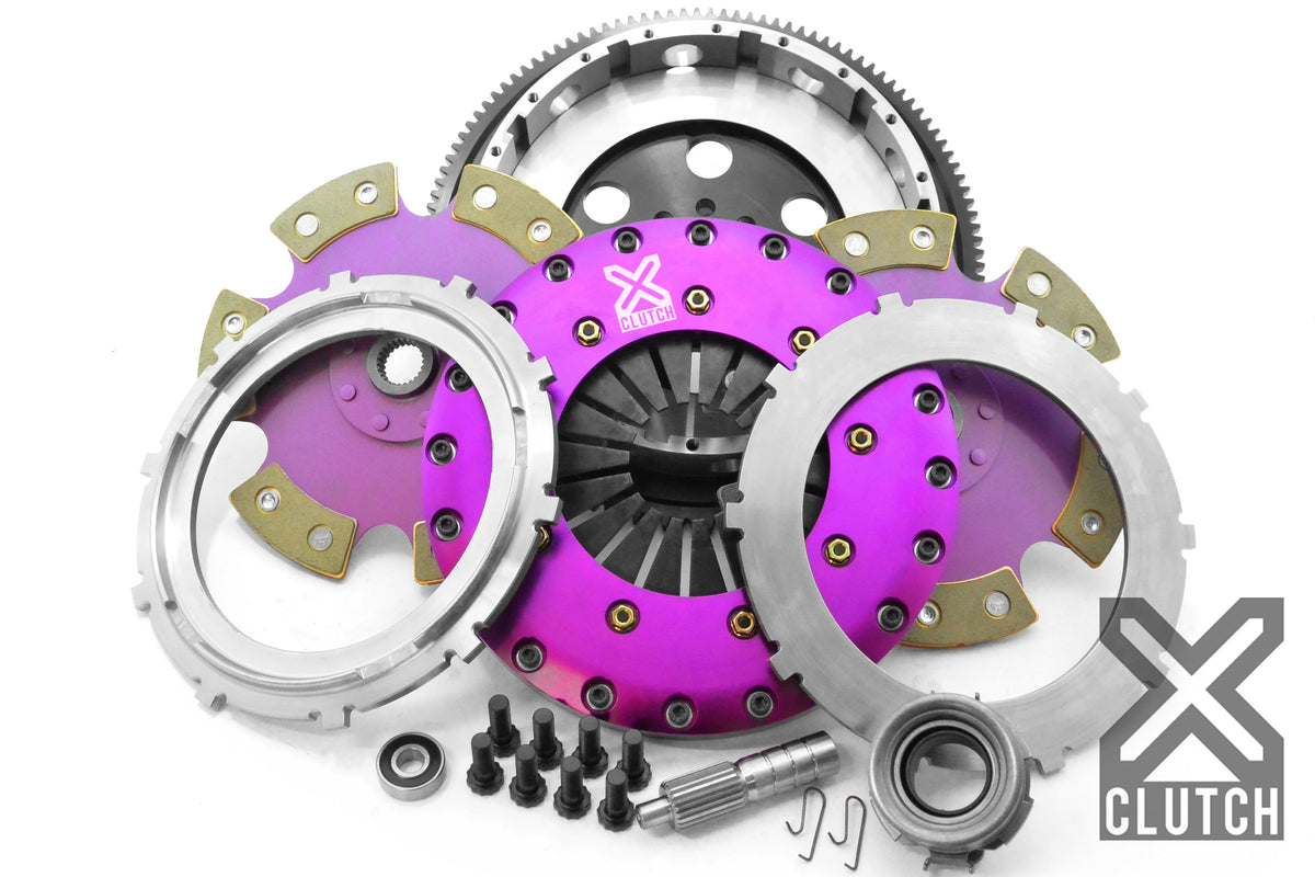 XClutch Stage 5 - 9.0 in Twin Disc Rigid Ceramic Clutch Kit - 2013-2020 Subaru BRZ